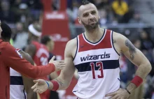 NBA: Gortat uhonorowany podczas meczu Washington Wizards