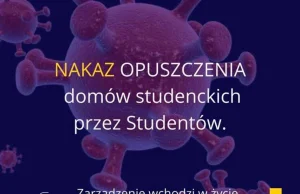 Studenci warszawskich uczelni wyrzucani na bruk!