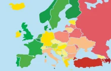 Polska spada w rankingu Tęczowej Mapy Europy organizacji ILGA-Europe