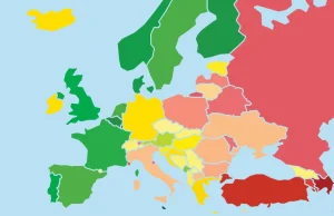 Polska spada w rankingu Tęczowej Mapy Europy organizacji ILGA-Europe