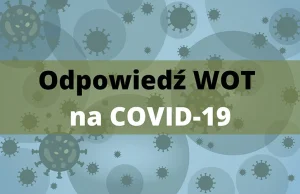 Wirus w Polsce: od godz. 9:00 Wojska Obrony Terytorialnej wchodzą do działania