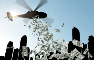 „Helicopter money” a koronawirus. Deszcz pieniędzy lekiem na epidemię?