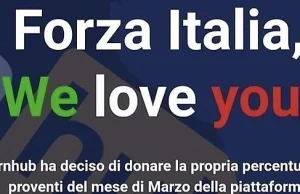 Pornhub przekaże część wpływów z marca na włoską służbę zdrowia