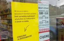 Rossmann wprowadza ograniczenia w zakupach: trzy sztuki wybranych towarów