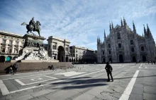 Coraz gorsze wiadomości z Włoch. Aż 250 zgonów odnotowano w ciągu ostatniej doby