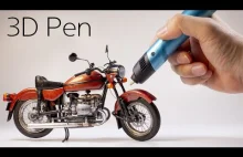 Modelowanie motocykla przy pomocy 3D Pen.