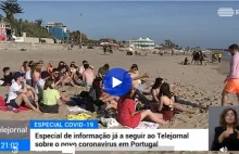 Portugalskie miasta wydają zakazy wstępu na plaże. Turyści zdziwieni