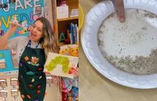 Nauczycielka krótkim eksperymentem pokazała dzieciom "jak działa mydło na wirusa