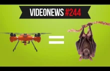 Drony mogą latać jak nietoperze dzięki mikrofonom i głośnikom - VideoNews 244