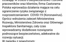 Castorama Francja zamyka sklepy a Polska skraca o godzinę czas otwarcia.