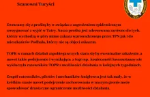 TOPR prosi o rezygnację z wyjść w Tatry z powodu koronawirusa