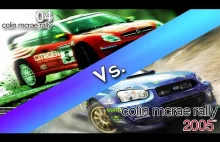 Zestawienie Colin McRae Rally 04 i 05 / side by side.
