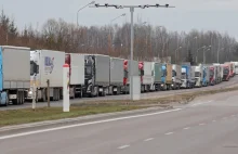Kilometrowe korki na granicy z Polską. Transportowcy załamani