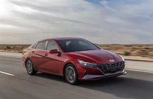 Hyundai Elantra 2021 - premiera jako czterodrzwiowe Coupe w hybrydzie