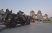 Włochy: Wojsko pomaga w transporcie trumien do krematoriów w innych miastach
