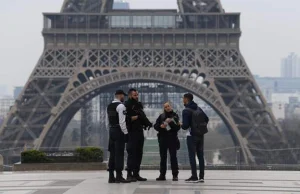 Francuska policja nałożyła ponad 4000 mandatów za złamanie rządowego nakazu