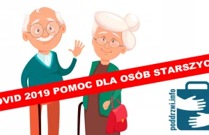 Pomoc dla osób starszych i samotnych /COVID 2019