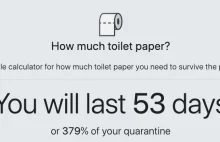 Ta aplikacja powie Ci na jak długo wystarczy Ci papieru toaletowego