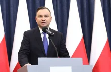 Wieczorem orędzie prezydenta Andrzeja Dudy