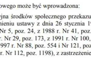 Stan wyjątkowy, czyli konstytucyjne przełożenie wyborów, to cenzura prewencyjna