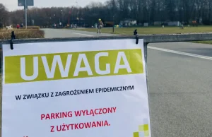 Ludzie chodzili do parków, więc prezydent zamknął parkingi wokół nich...