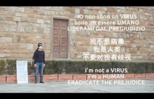 Akcja "Przytul Chińczyka" we Florencji: I'm not a VIRUS. I'm a HUMAN!