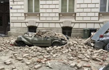 Chorwacja. Silne trzęsienie ziemi w Zagrzebiu, uszkodzony szpital i katedra