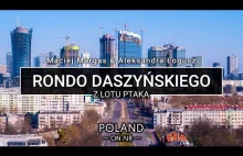 Warszawa z lotu ptaka - Rondo Daszyńskiego | POLAND ON AIR