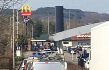 Na Wyspach kolejki po... ostatni posiłek w McDonaldzie