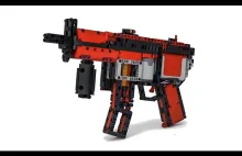 Pistolet maszynowy MP5-K z LEGO Technic