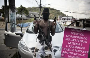 Gangi w Rio zamykają fewele: "musi działać zorganizowana przestępczość"