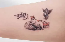 Tatuaże inspirowane znanymi obrazami