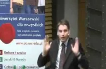 Równo 10 lat temu Tomasz Lis zrobił taką akcję na Uniwersytecie Warszawskim