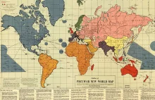 Mapa Gomberga, czyli "Zarys Powojennej Mapy Nowego Świata"