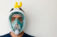 Maska ratunkowa dla wentylatorów szpitalnych
