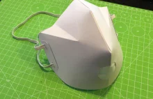 Jak zrobić proste maseczki z papieru. Jest też link do gotowego szablonu!