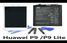 Huawei P9 Battery removed ,Akku tauschen , wymiana baterii