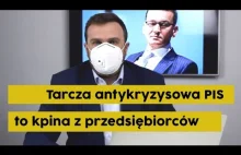 Tarcza antykryzysowa PIS podczas pandemii to kpina z przedsiębiorców