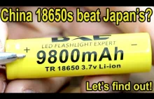 Test akumulatorów 18650