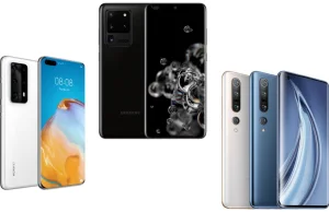 Porównanie specyfikacji Huawei P40 Pro+ vs Galaxy S20 Ultra vs Xiaomi Mi...