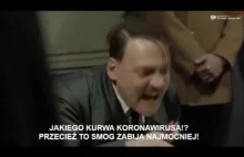 Hitler dowiaduje się, że Polacy boją sie koronawirusa bardziej niż smogu