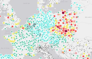 Koronawirus:mniejszy ruch i mniejsze zanieczyszczenie w Warszawie.Smog nie znika