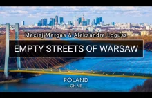 Puste ulice Warszawy