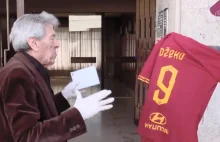AS Roma - specjalne przesyłki do domów najstarszych posiadaczy karnetów