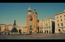 Opustoszały Kraków - kilka ujęć nagranych w drodze do i z pracy.