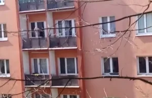 Włosi na balkonach, a tymczasem w Krakowie...