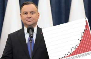 Dane z MZ mówią o wzroście zachorowań. Prezydent Andrzej Duda w TVP:...