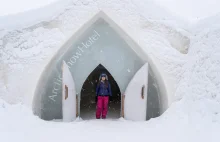 Jak wygląda noc w lodowym hotelu na północy Finlandii?