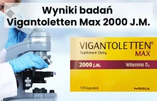 Wyniki badań Vigantoletten Max 2000 (witamina D3)