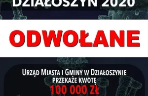 Działoszyn wymienia imprezę na respirator i środki ochrony!!! Brawo!!!